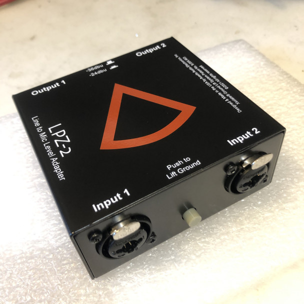 Avedis LPZ-2 Dual-Channel Line to Mic Level Adapter