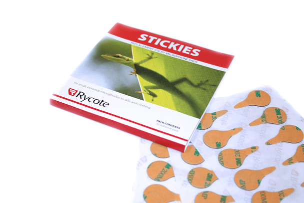 Rycote Stickies Adv, 23mm Round (Pack of 25)