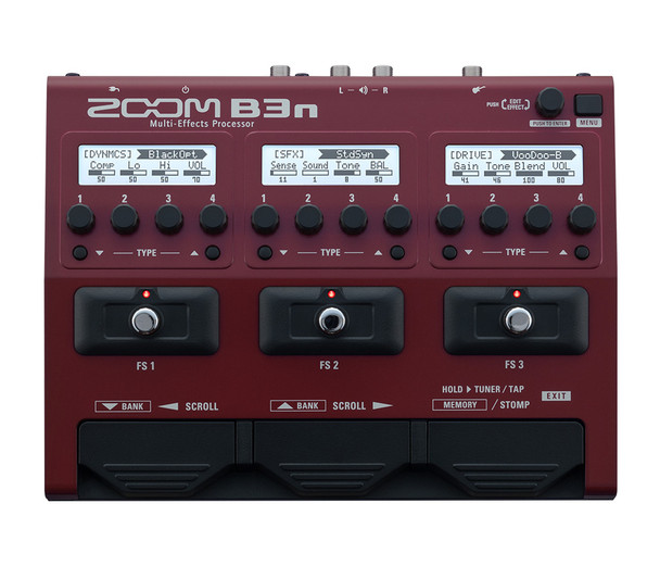 ZOOM B3N Intuitive Multi-Effects Processor for Bass