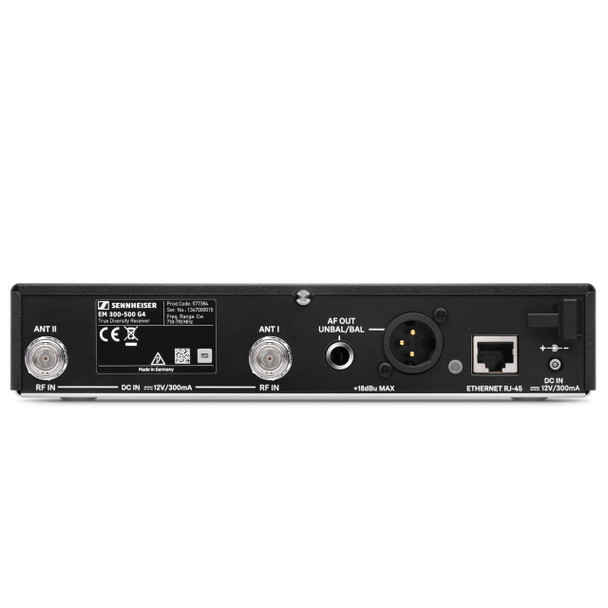 Sennheiser EM 300-500 G4 True Diversity Half-rack Receiver