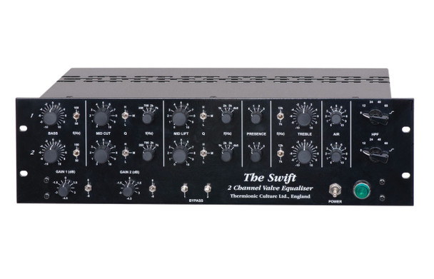 Thermionic Culture - Swift 2-Channel Valve Equaliser - Balanced Output