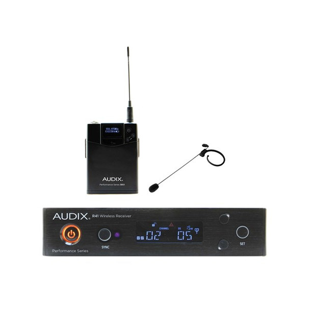 Audix AP41 HT7 Headset Wireless System - R41 Receiver, B60 w/ HT7 Mic