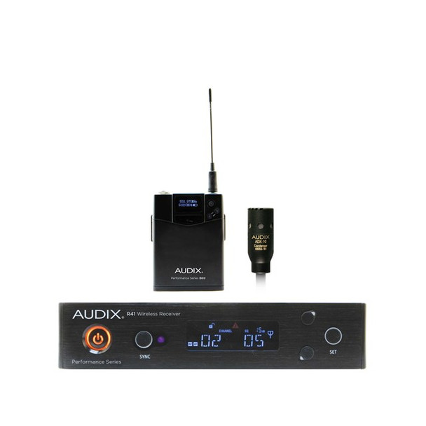 Audix AP41 L10 Lavalier Wireless System - R41, B60 & ADX10 Mic