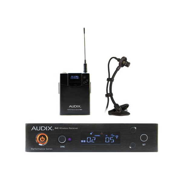 Audix AP41 SAX Instrumental Wireless System - R41, B60 w/ ADX20i Mic