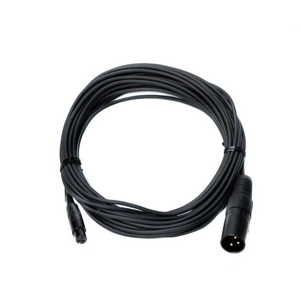 Audix CBLM25 25' 3.3 mm Mic Cable, Mini-XLRf to XLRm (Black or White)