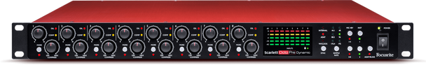 Focusrite Scarlett OctoPre Dynamic - Eight Channel Mic Pre w/ AD/DA