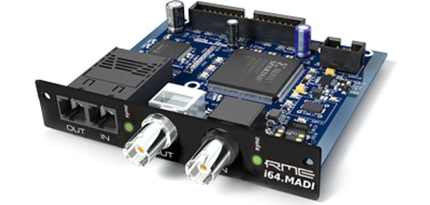 RME i64 MADI Option Card for Micstasy, DMC-842, or ADI-8QS