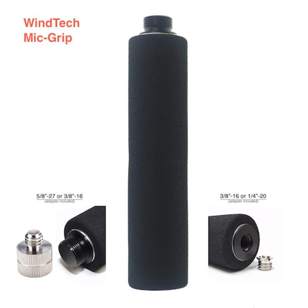 WindTech GR-2 Mic-Grip Microphone / Boom Pole Handle