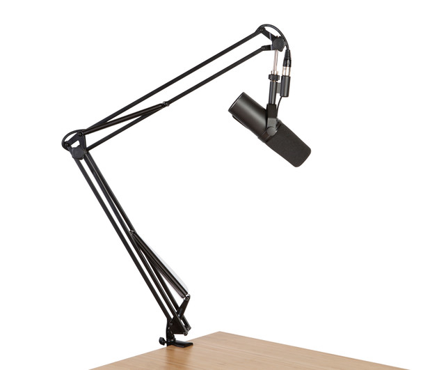 Gator Desk-Mounted Broadcast/Podcast Boom Mic Stand