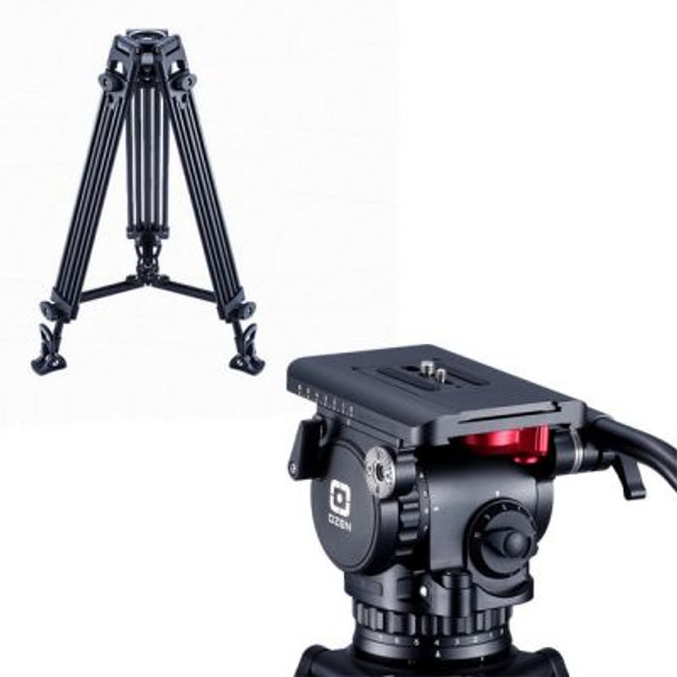 OZEN 15CF2 100mm AGILE 15 E-Z LOAD Tripod System