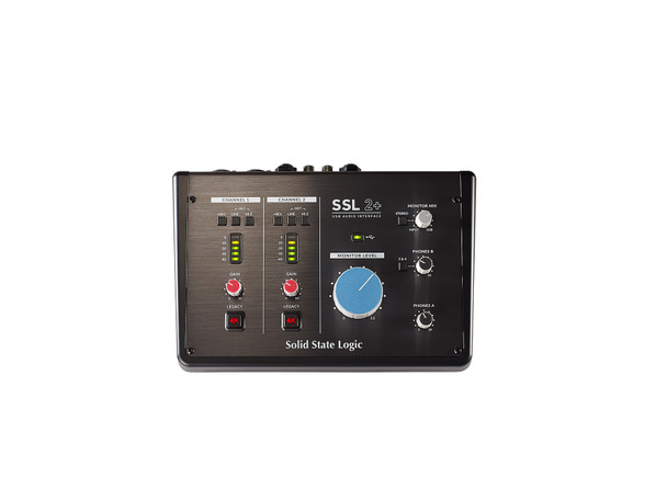 Solid State Logic SSL 2+ USB Audio Interface w/MIDI & 2 headphone outs 