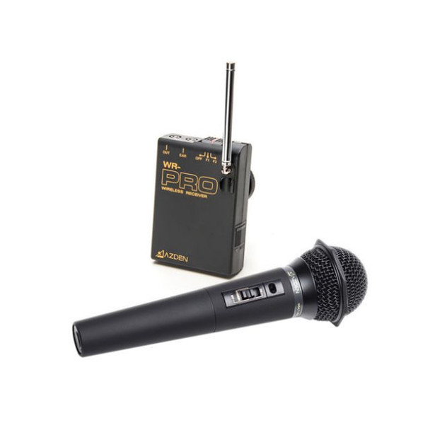 Azden WHX-PRO VHF Wireless Mic System with Wireless Handheld Mic