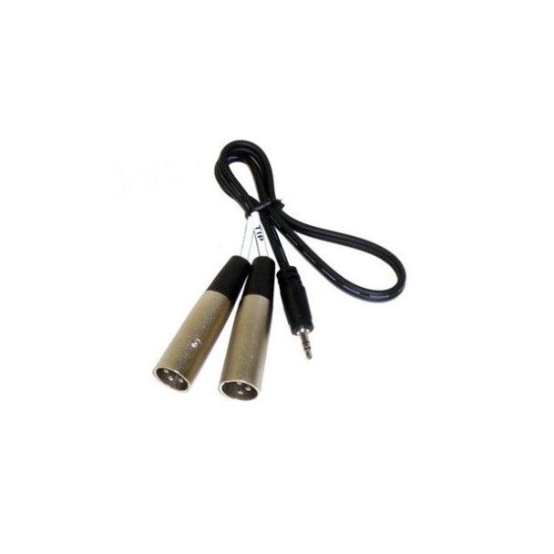 Azden MX-2 3.5mm-to-Dual-XLR Output Cable