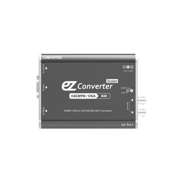 Lumantek ez-Converter HS+ HDMI/VGA to 3G/HD/SD-SDI Converter with Scaler