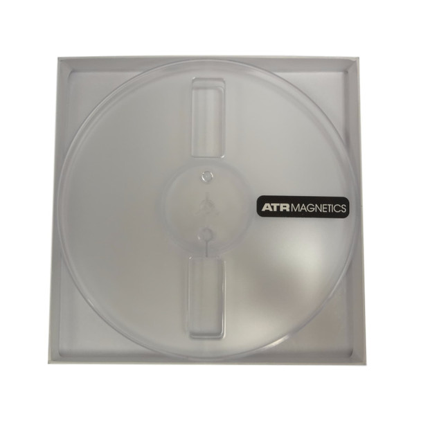 ATR 1/4" Empty 7" Slotted Plastic Reel in Tape Care Box