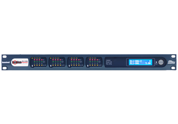 BSS Audio BLU-806DA Signal Processor with BLU link and Dante / AES67