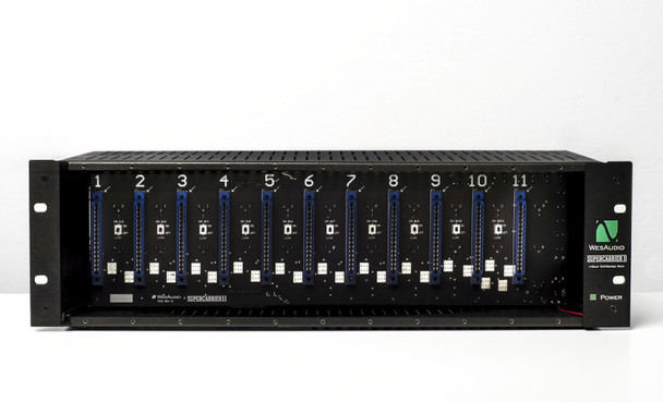 Wes Audio Supercarrier II – 11 Slot 500 Series Frame