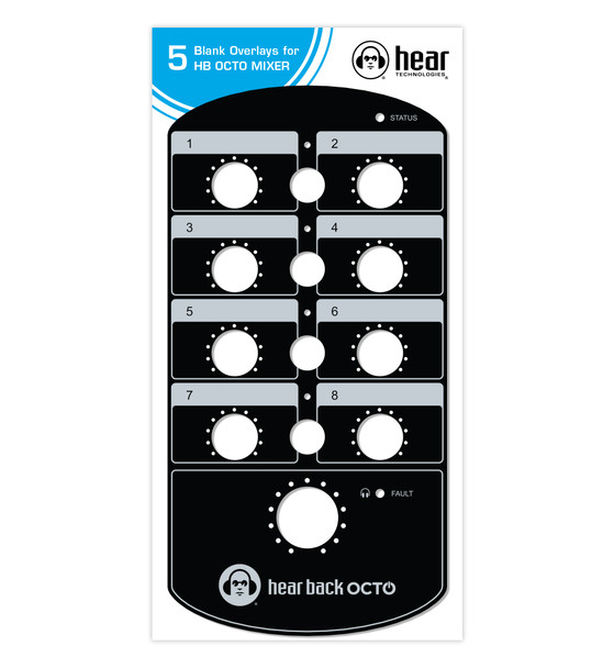 Hear Technologies OCTO Paper Overlay (5-Pack)