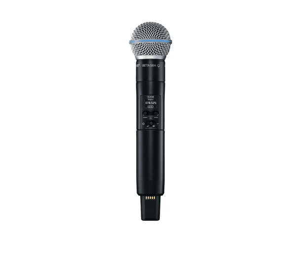 Shure SLXD2 Digital Wireless Microphone Transmitter with Capsule Options