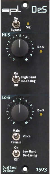 SPL DeS - Dual-Band De-Esser 500 Series