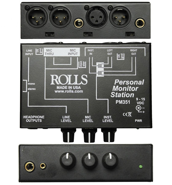 Rolls PM351 Personal Monitor Station