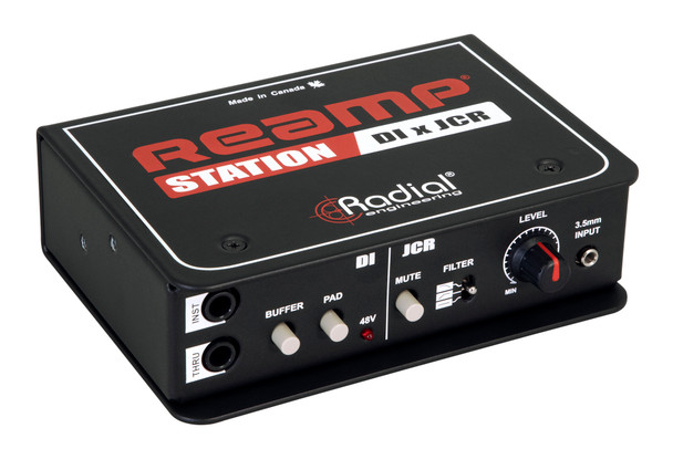 Radial Reamp Station Studio Reamper & Direct Box