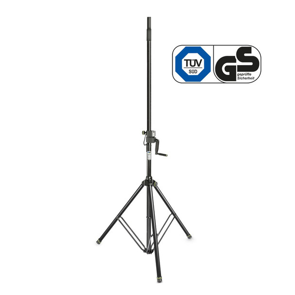 GRAVITY Wind Up Speaker Stand, 110 lb load - Up to 7.2 ft