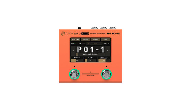 Hotone Ampero Mini Orange Guitar Pedal