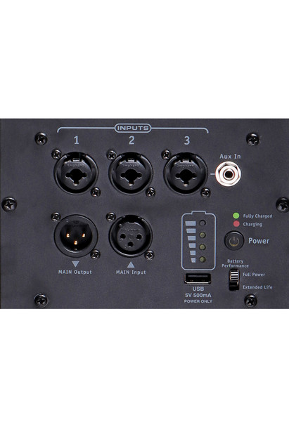Yorkville EXM Mobile Tower Battery-Powered PA System - Lunchbox Audio