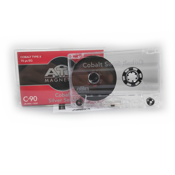 ATR Magnetics Cobalt Silver Series - High Bias Type II Cassette 90 Min