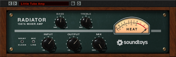 Soundtoys Radiator Dual Drive Tube Input Channel & EQ Plug-In