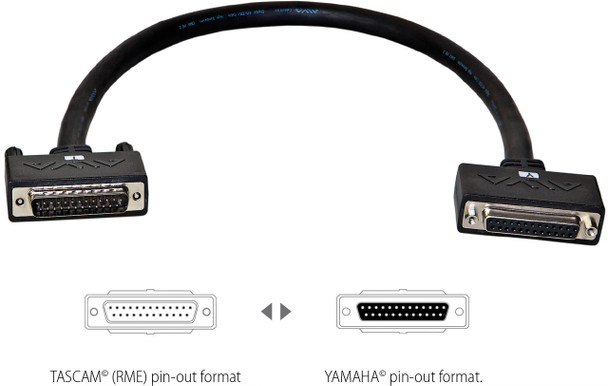 ALVA AES/EBU D-Sub Tascam to D-Sub Yamaha Cross Cable