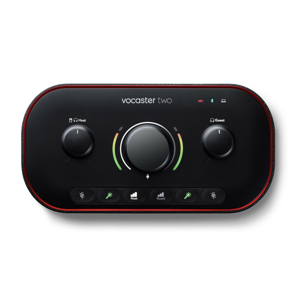 Focusrite Vocaster Two USB-C Podcasting Audio Interface
