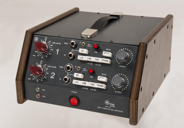 Heritage Audio DTT73 Dual Table-Top Microphone Preamp