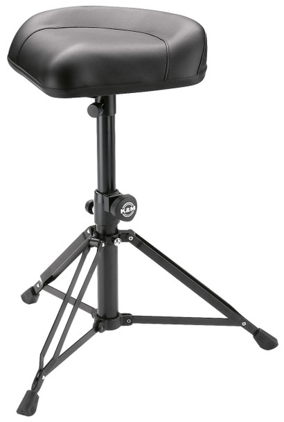 Konig & Meyer 14055 Drummer's Throne - Nick W/ Black Leather