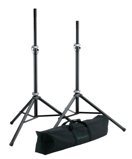 Konig & Meyer 21459 Speaker Stands (21450 x 2) W/ Carrying Case