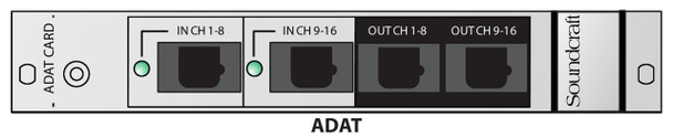 Soundcraft ADAT 16-Channel Input / Output Card
