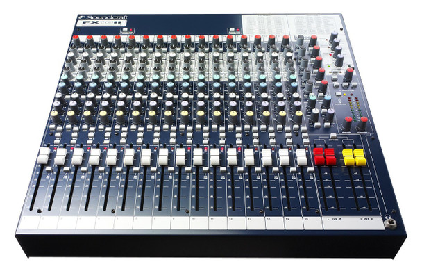 Soundcraft FX16ii - 16 Channel Analog Mixer - 1