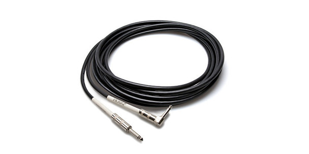 Hosa GTR-200R Guitar Cable Hosa Straight to Right-angle