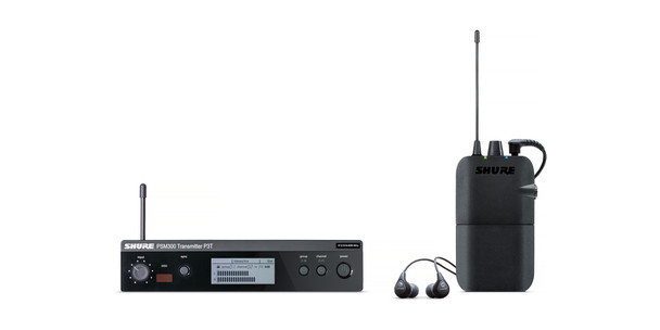 Shure P3TR112GR PSM 300 Wireless In-Ear Monitoring Set with SE112