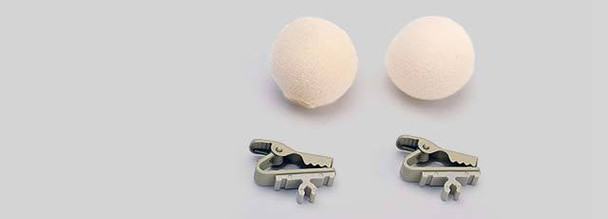 Shure RK304T Tan Foam Windscreen & Tie Clip