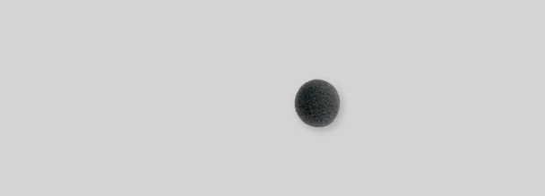 Shure RK355WS Black Foam Windscreens for SM93 (Contains Four)