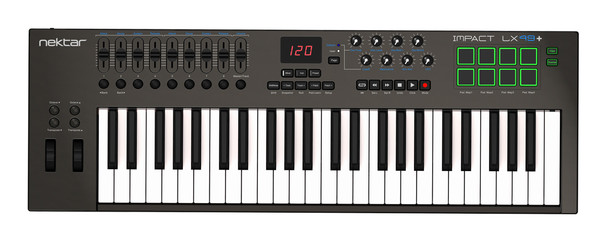 Nektar Impact LX49+ USB & MIDI Controller Keyboard