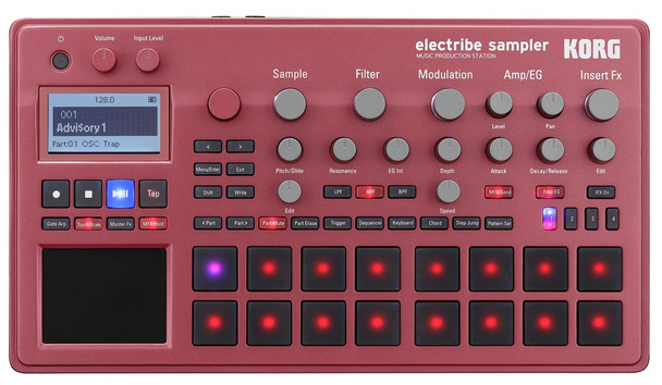 Korg Electribe Sampler Music Production Staion - Red - 1