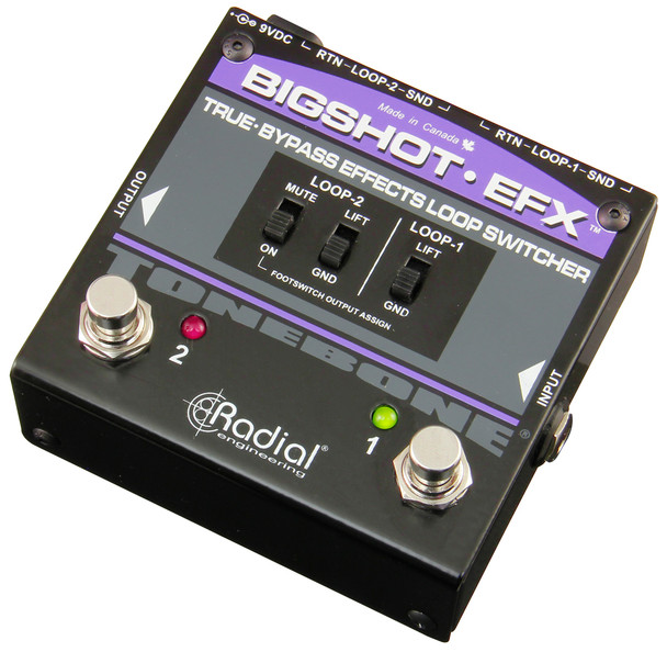 Radial Engineering Tonebone BigShot EFX™ Effects Loop Switcher