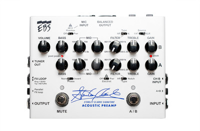 ベース EBS Stanley Clarke Signature Preamp EBS Pedal - Stanley Clarke Signature Preamp - Lunchbox Audio