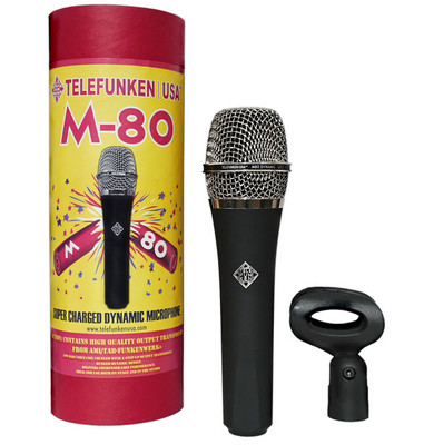 Telefunken M80 Dynamic Vocal & Instrument Microphone - Lunchbox Audio