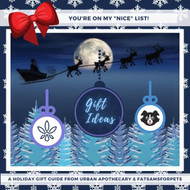 You’re on My Nice List: A Holiday Gift Guide from Urban Apothecary and Fat Sam's for Pets