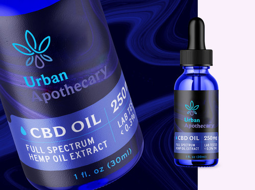 1000mg Pure CBD Oil Drops | Urban Apothecary