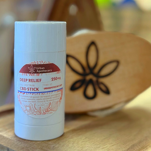 Ease nerve pain anytime, anywhere. The Urban Apothecary Deep Relief Stick is crafted specifically for neuropathy and sensitive nerve pathways, now in a mess-free 1oz twist-up stick.